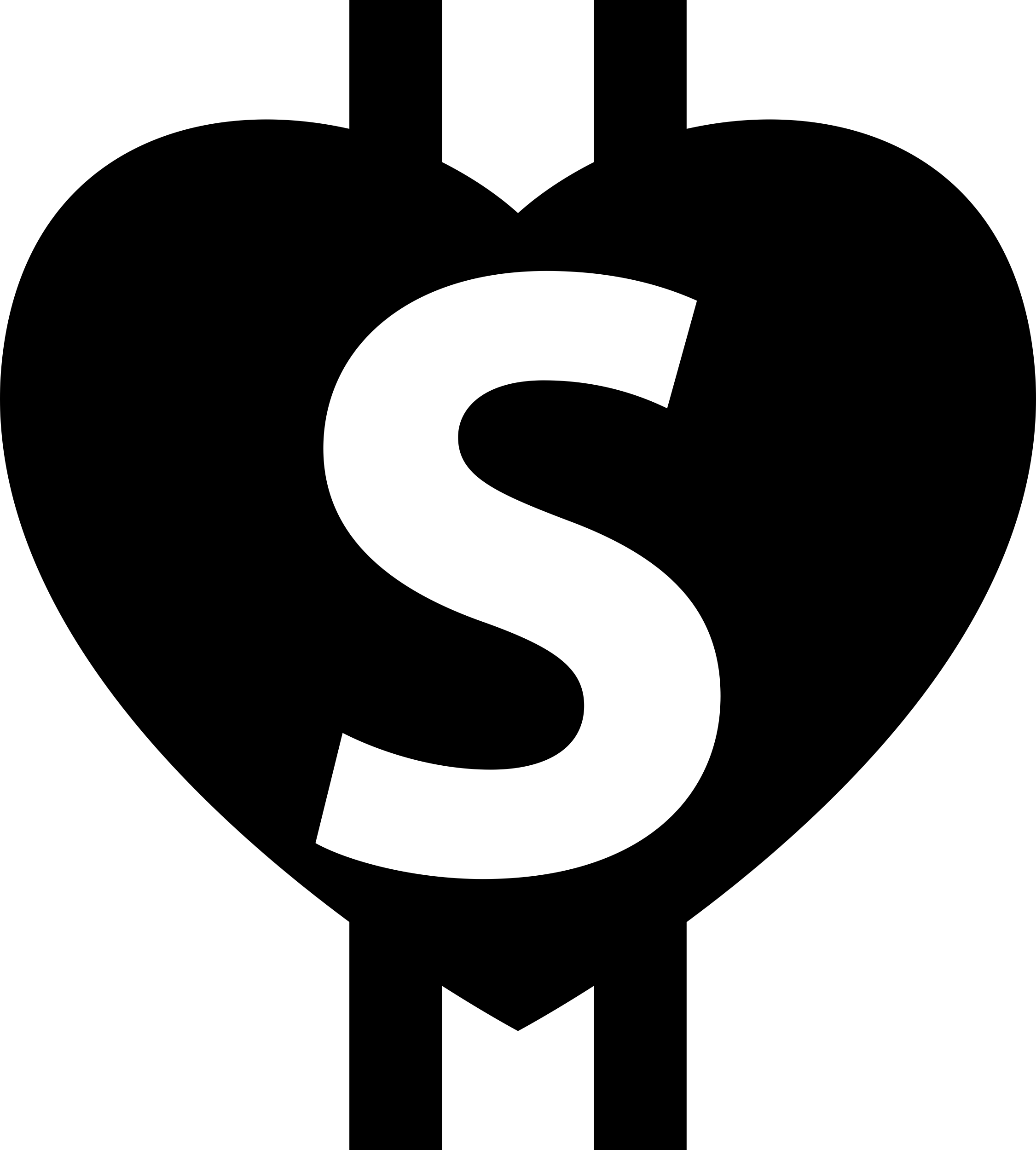Heart Dollars Symbol Outline Svg File Free Vectors